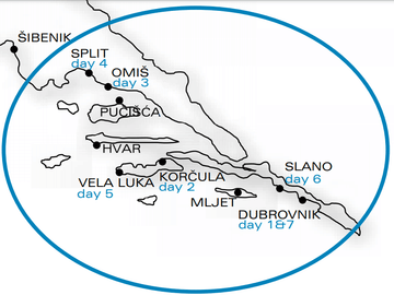 Cruise itinerary