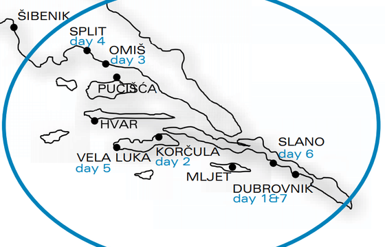 ADRIATIC PARADISE Cruise 2026 by Lupus Mare – from Split to Split