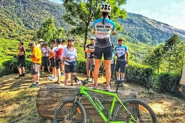 ⁠Mountain biking around Tea Trails in Kandy