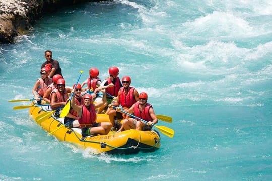 Side:  Family Rafting Trip at Köprülü Canyon with Lunch