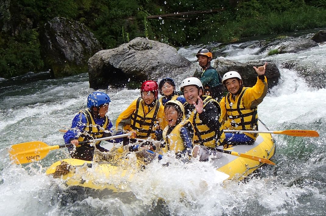 White Water Rafting Tour on the Tama River in Ome in Tokyo