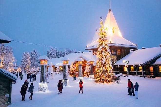 Visit Santa in Arctic Circle with Husky ride and lunch from Levi. photo 2