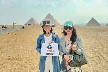 Private Tour of Giza Pyramids, Sphinx & Egyptian Museum