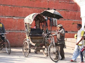 Rickshaw in Kathmandu