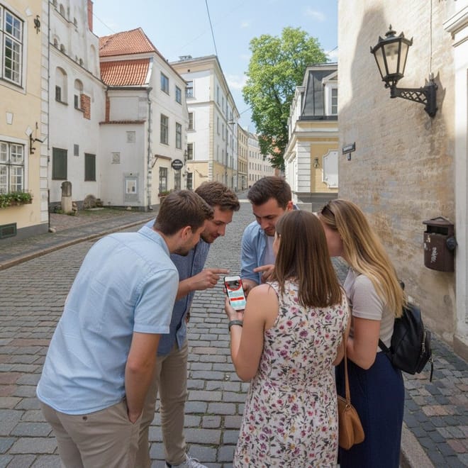 Secrets of Riga Self-Guided Exploration Game Tour 8