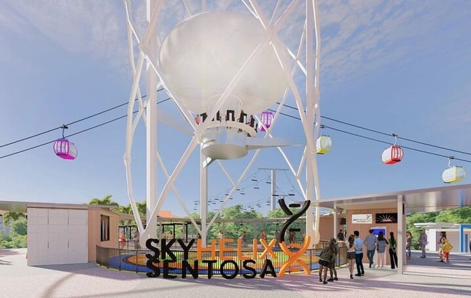 SkyHelix Sentosa Ride Ticket with Scenic Views in Singapore