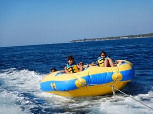 Watersport Tubing Ride, Flying Fish, and Sea Walk Experience in Nusa Dua Marine