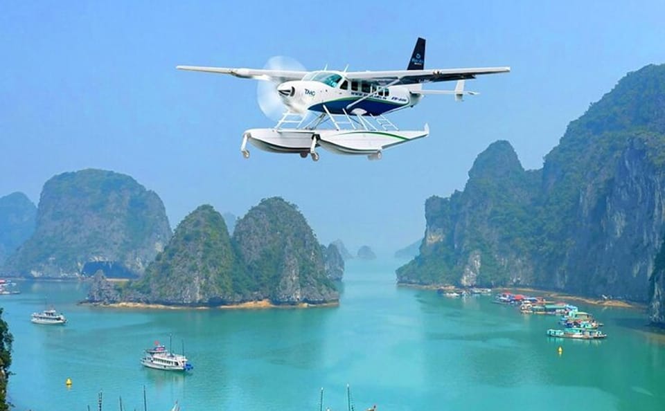 Halong Bay Seaplane Tour for Scenic Aerial Views
