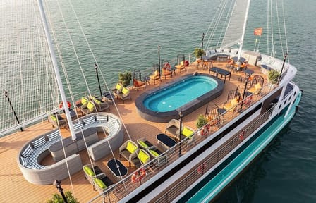 Amethyst Daily Cruise – 1 Day Luxury Halong Bay Tour from Hanoi
