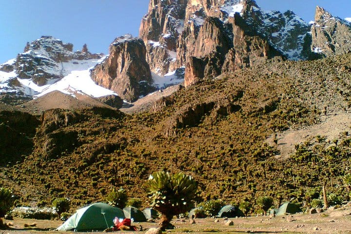 Mount kenya camp