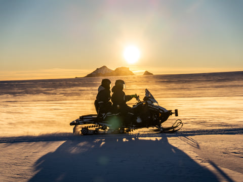   Meet us at Gullfoss - Snowmobile tour