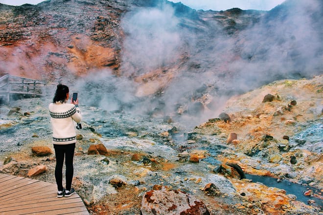 Seltún geothermal area