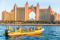 yellow boat ride dubai
