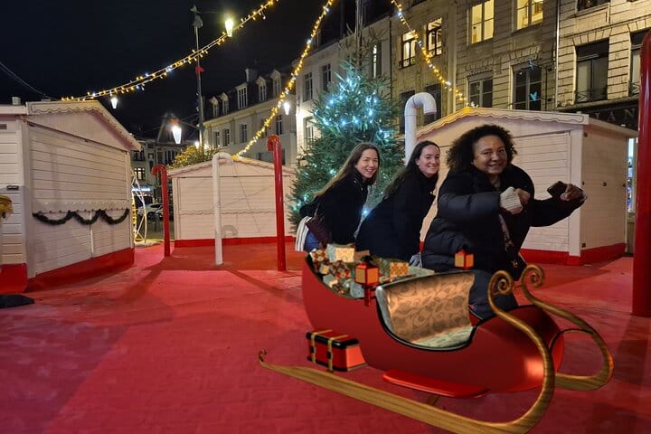 Christmas game with friends in Vienna