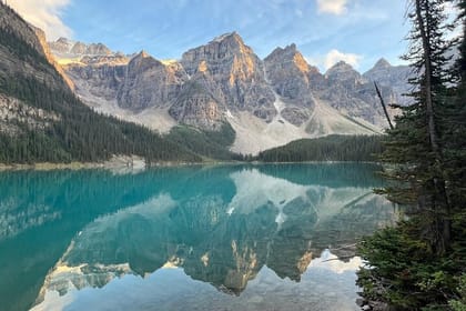 Sunset Tour Moranie Lake Lake Louise from Calgary Canmore Banff