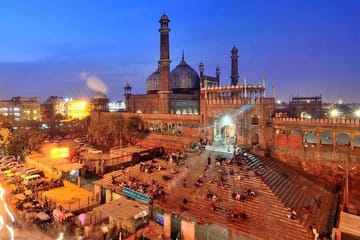 Evening Delhi Tour with Dinner in Private Air-Conditioned Vehicle