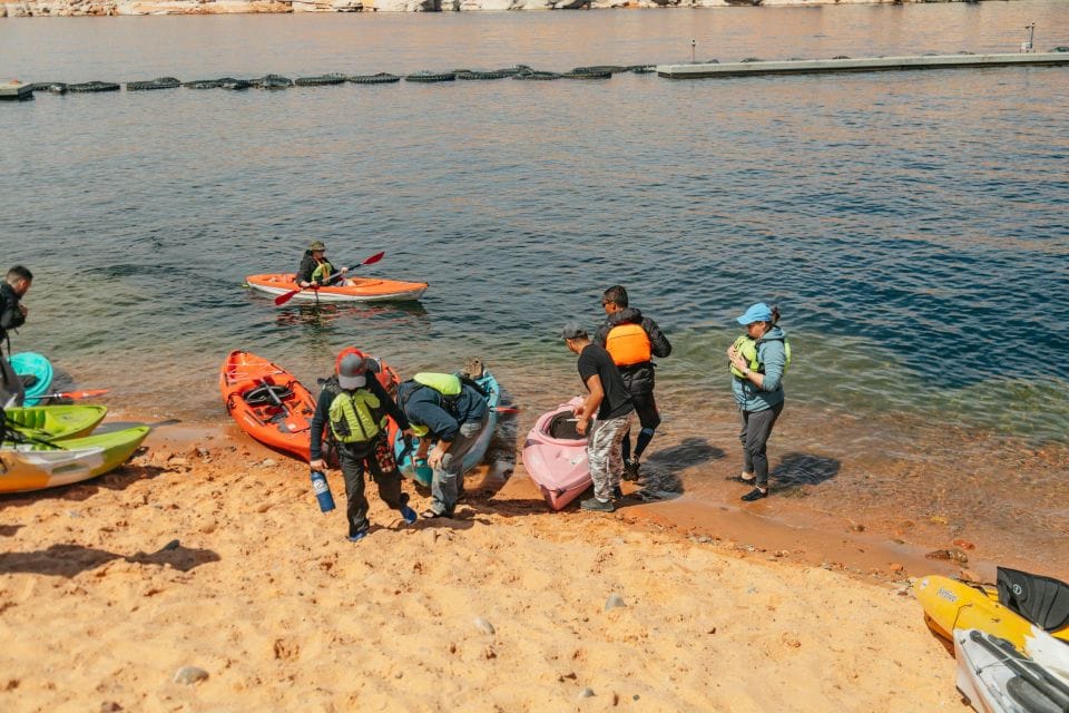 Page/Lake Powell: Guided Kayak & Water Antelope Canyon Tour 2