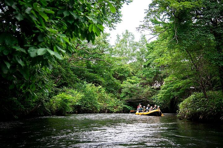 2-Hour Private Rafting Adventure on the Chitose River