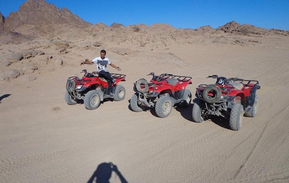 Sunset ATV Adventure Tour in Hurghada Desert, Egypt