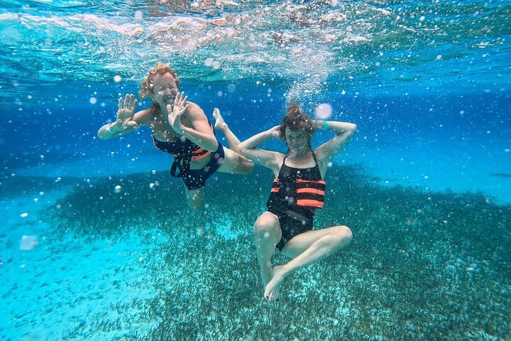 Sail privately past the Cancun skyline to the best spots for spectacular snorkeling aboard your exclusive Catamaran!
