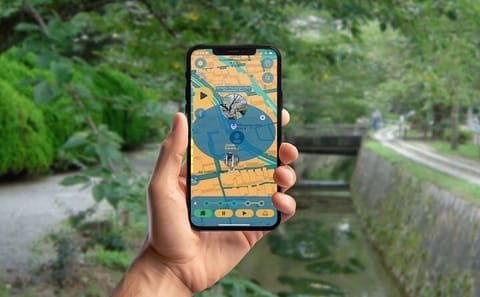 Kyoto Walking Tour with K Drama Smartphone App Guide
