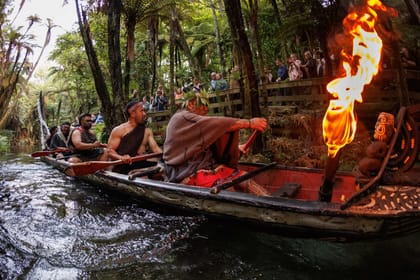 Day Tour to Mitai Maori Village and Redwood Forest from Auckland