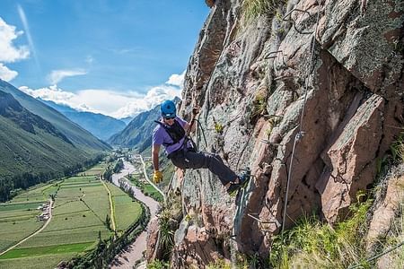 Via Ferrata Adventure & Zip Line Experience in Sacred Valley with Lunch