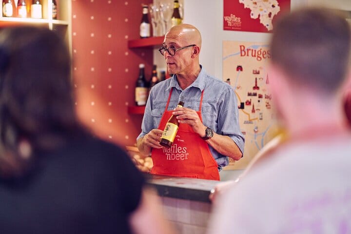 Waffles 'n Beer Workshop in Bruges Centre