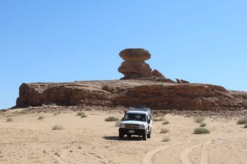Camping and Archaeological Exploration in Serabit, Egypt