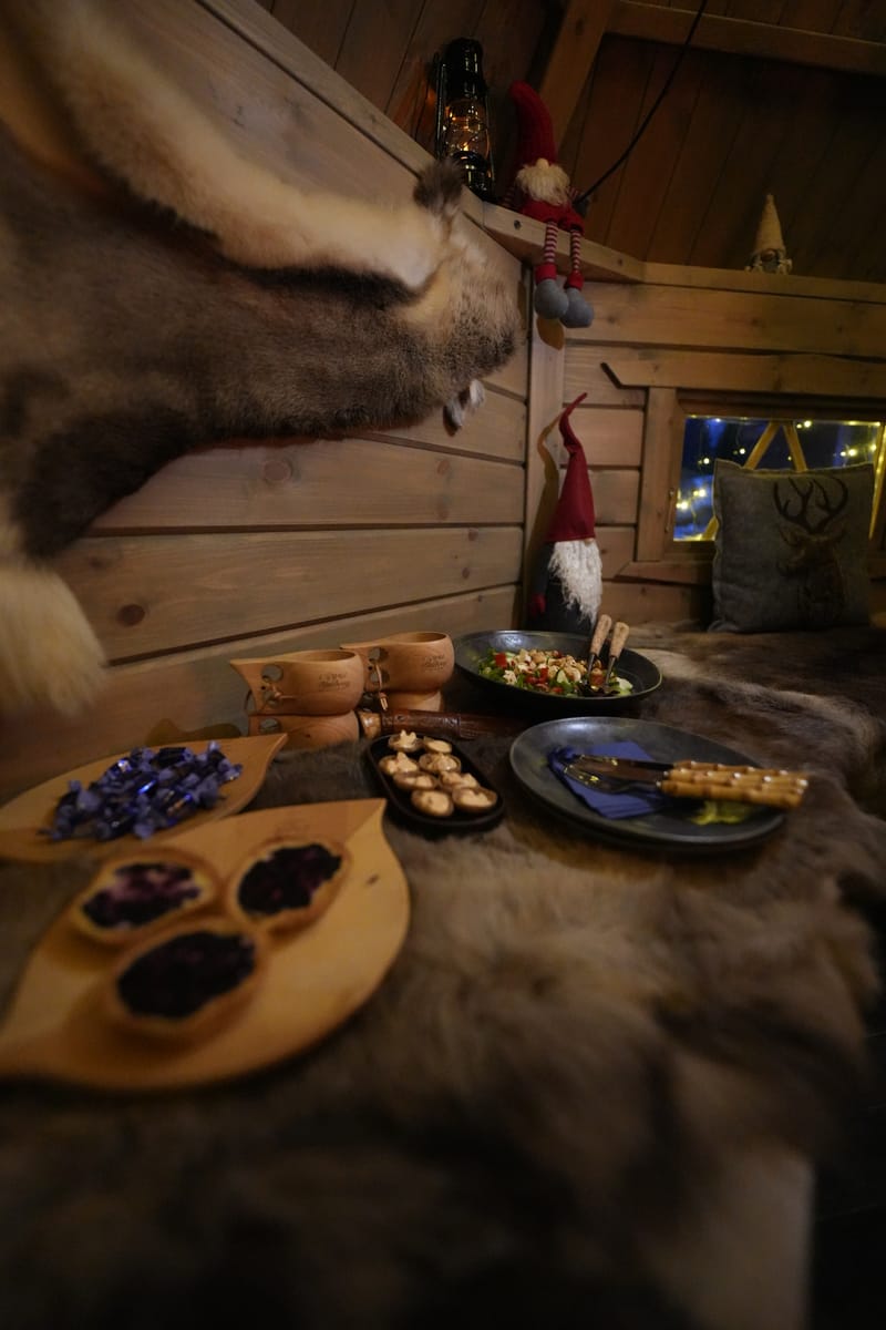 Private Aurora Spa with dinner