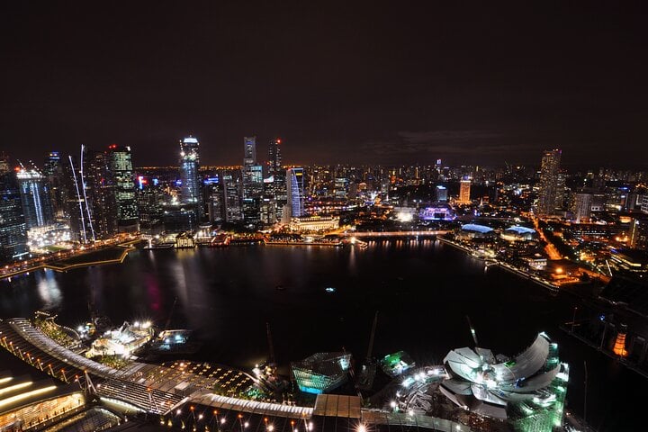 Singapore Night Tour with River Cruise, SkyPark and Spectra product photo