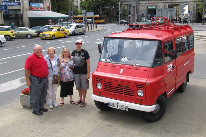 Jewish Warsaw Private Tour by Retro Minibus 8
