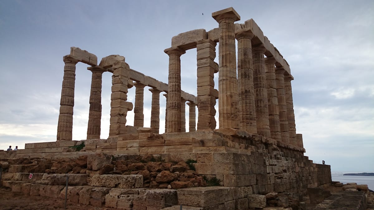 Private Cruise to Poseidon Temple at Sounio Cape with Snorkeling and Swimming
