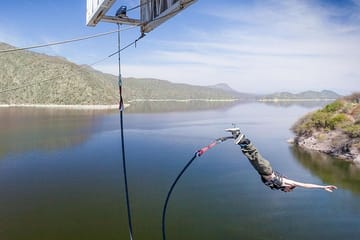Bungee Jumping Adrenaline Experience on Cabra Corral Dam