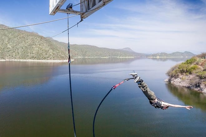 Bungee Jumping Adrenaline Experience on Cabra Corral Dam 3