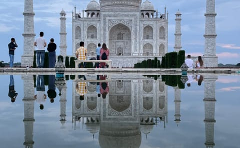 Taj Mahal, Agra Fort, Mathura & Vrindavan Private Day Tour