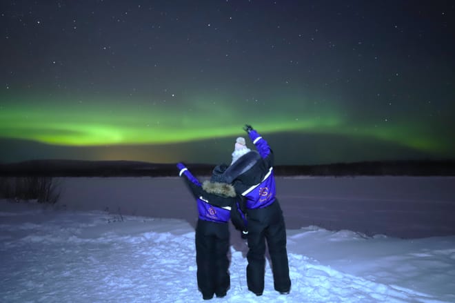 Aurora Borealis Trip in Lapland Lakeside photo 4