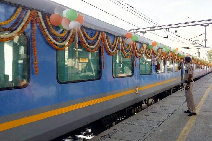 Gatimaan Express outside view