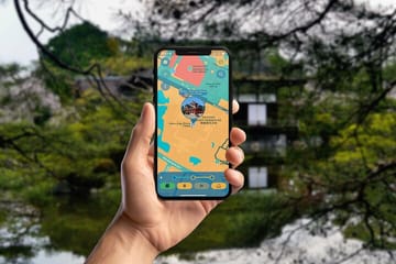 Kyoto Walking Tour with K Drama Smartphone App Guide