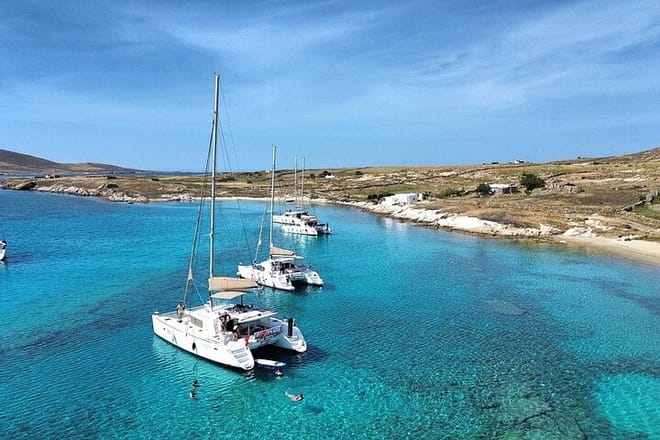 Catamaran Day & Sunset Cruises with meals Drinks and transportation photo 2