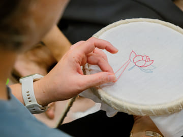 Hanoi Traditional Embroidery Workshop Experience