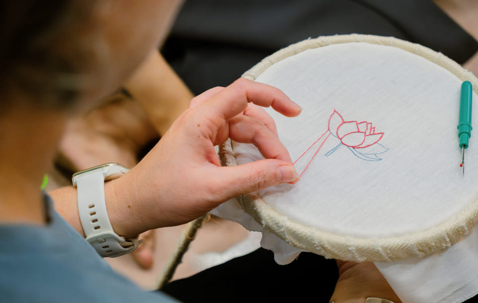Hanoi Traditional Embroidery Workshop Experience