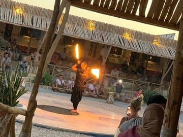 Hurghada Desert ATV Adventure with Dinner and Show