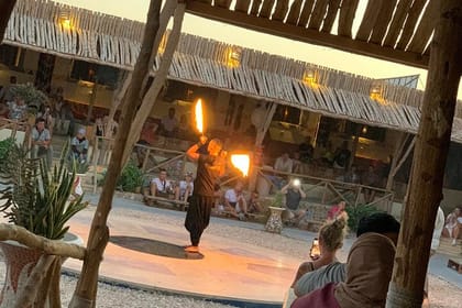 Hurghada Desert Tour by ATV & Dinner and Orientals Show