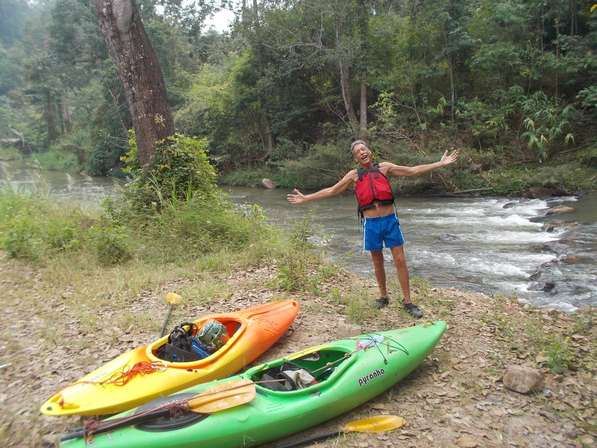 “KAYAK E+” 3-Hour Advanced White Water Kayaking Mae Wang River Canyon