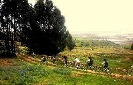 Sillustani Bike Tour through Puno's Scenic Landscapes
