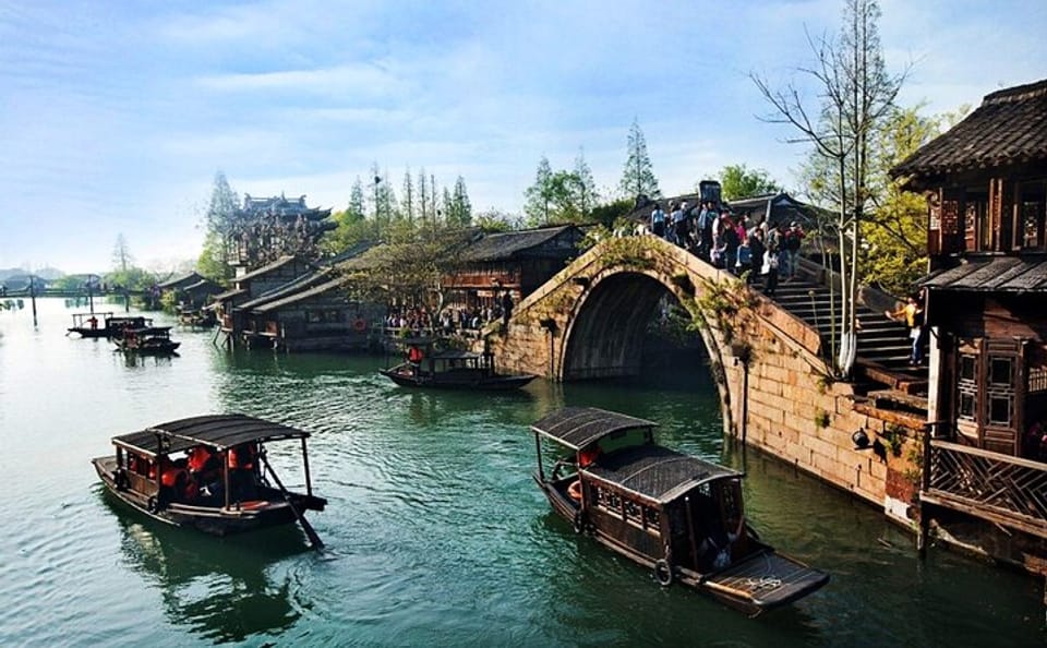 Private Boat Tour of Zhujiajiao Water Town from Shanghai