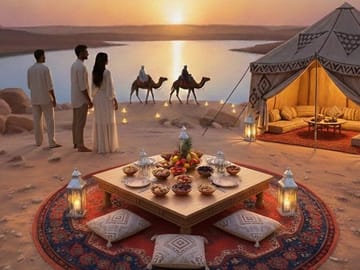 Sunset Picnic Experience in Agafay Desert near Marrakech