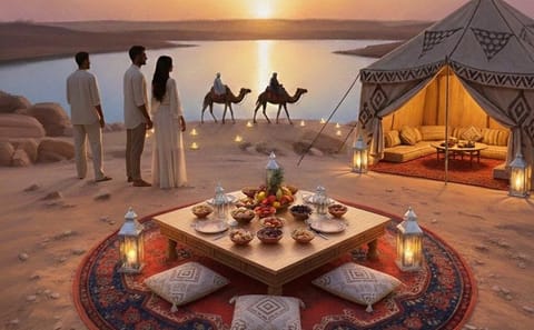 Sunset Picnic Experience in Agafay Desert near Marrakech