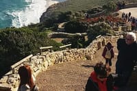Walking trail to Cape Point Lighthouse
